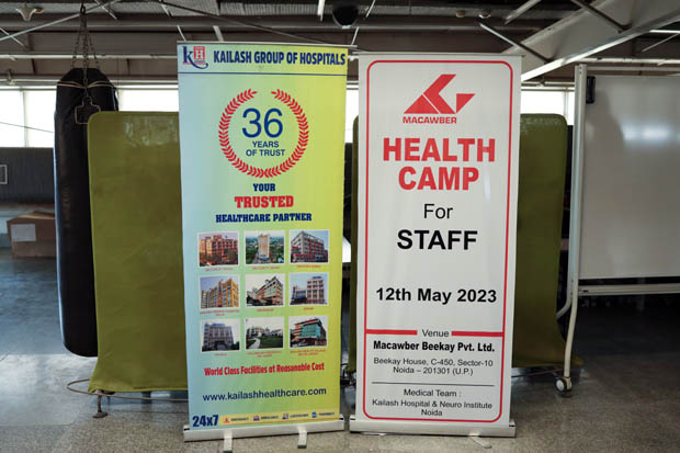 Health Camp At Macawber Beekay Pvt. Ltd.