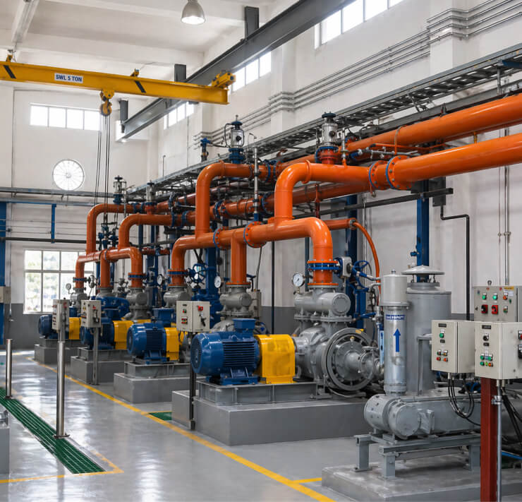 Pic shows Lean Slurry Disposal System