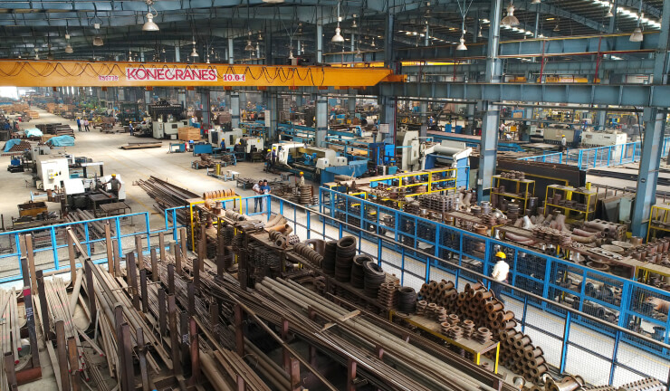 Raw Material Storage Area